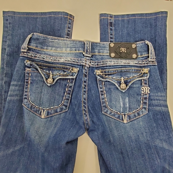 Miss Me boot cut jeans JPW5078-4 size 28 - Picture 9 of 13